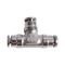 Metal Pu Fitting T-joint 4mm